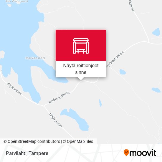 Parvilahti kartta