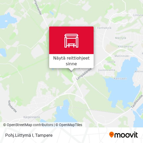 Pohj.Liittymä I kartta