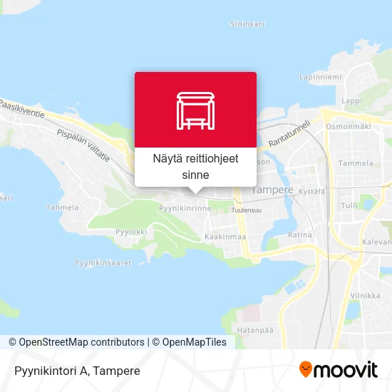 Pyynikintori A kartta