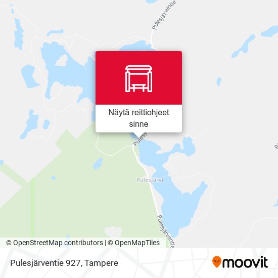 Pulesjärventie 927 kartta