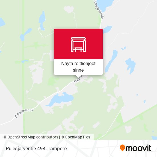 Pulesjärventie 494 kartta