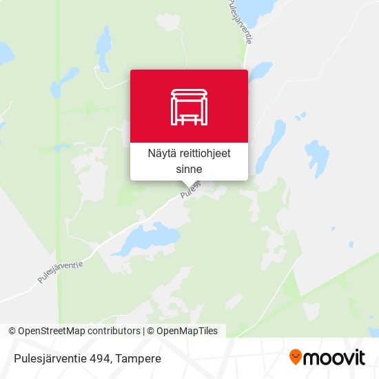 Pulesjärventie 494 kartta