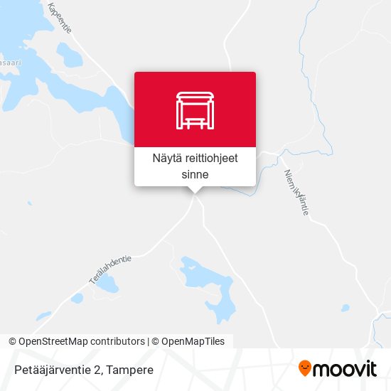 Petääjärventie 2 kartta