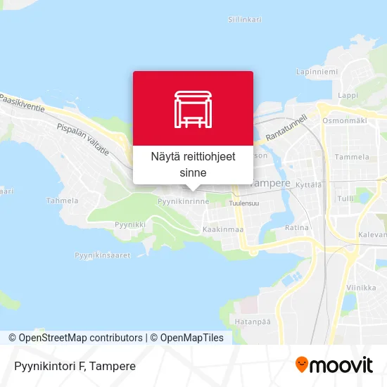 Pyynikintori F kartta