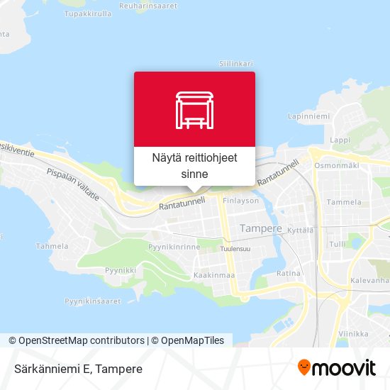 Kuinka päästä kohteeseen Särkänniemi B paikassa Tampere kulkuvälineellä  Bussi tai Juna?