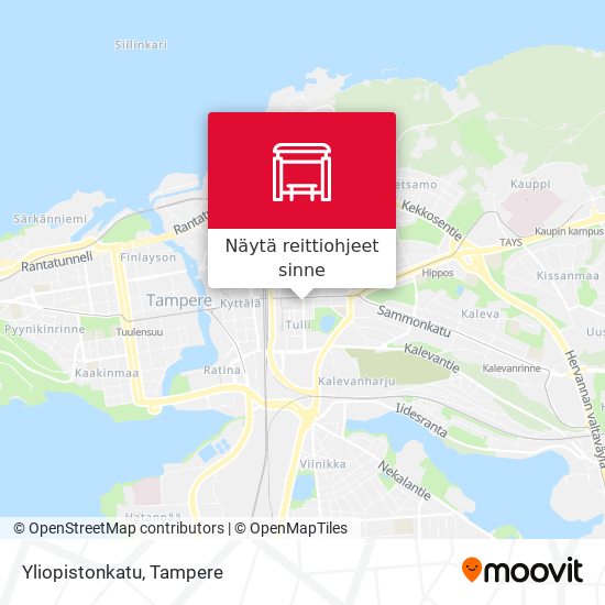 Kuinka päästä kohteeseen Yliopistonkatu paikassa Tampere kulkuvälineellä  Bussi, Raitiovaunu tai Juna?