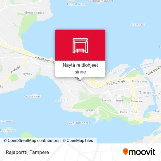 Rajaportti kartta
