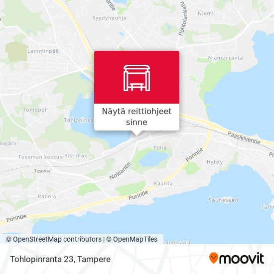 Tohlopinranta 23 kartta