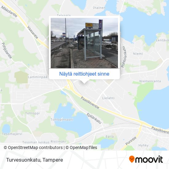 Turvesuonkatu 10 kartta