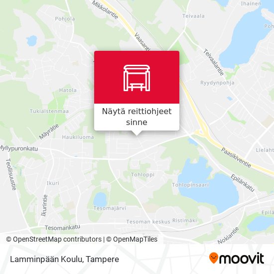 Lamminpään Koulu kartta