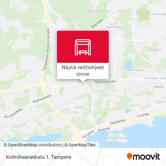 Kolmihaarankatu 1 kartta