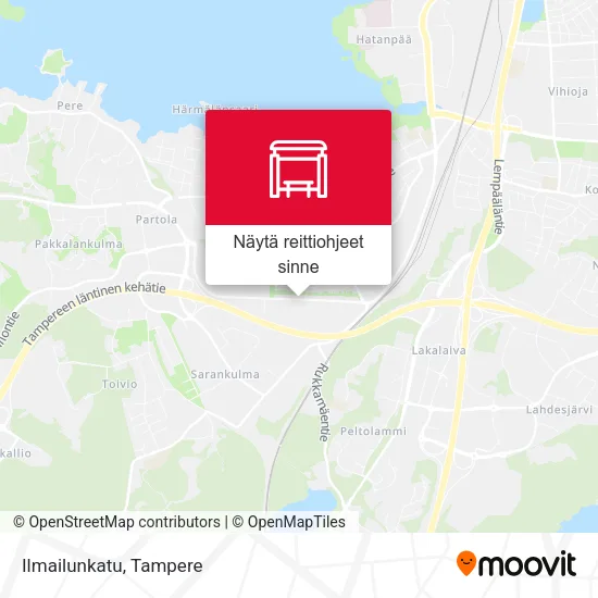 Ilmailunkatu kartta