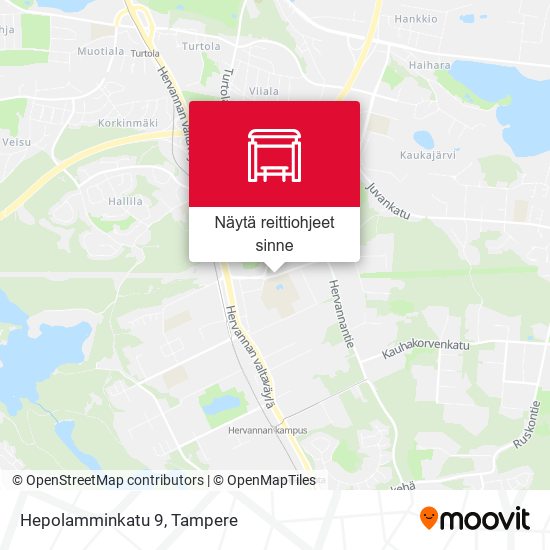 Hepolamminkatu 9 kartta