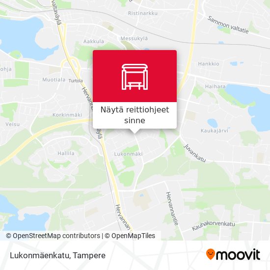 Lukonmäenkatu kartta