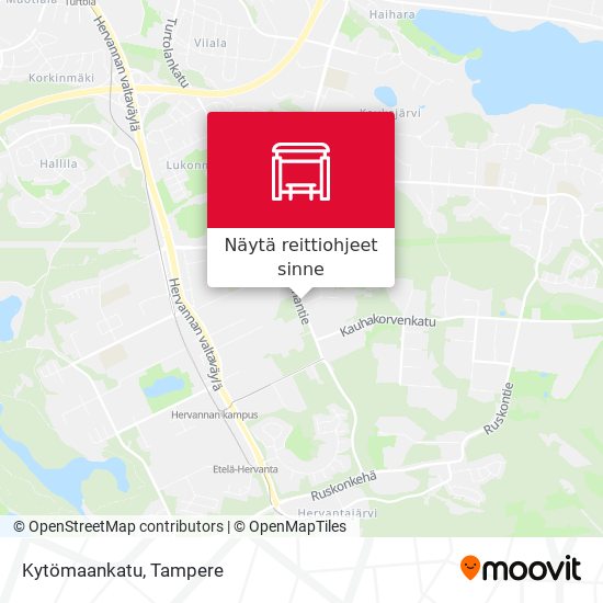 Kytömaankatu kartta