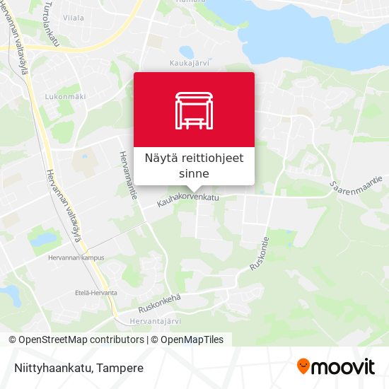 Niittyhaankatu kartta