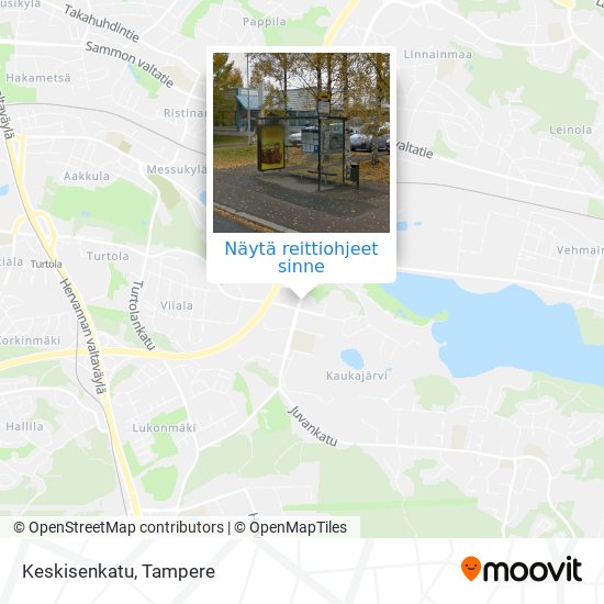 Kuinka päästä kohteeseen Keskisenkatu paikassa Tampere kulkuvälineellä  Bussi?