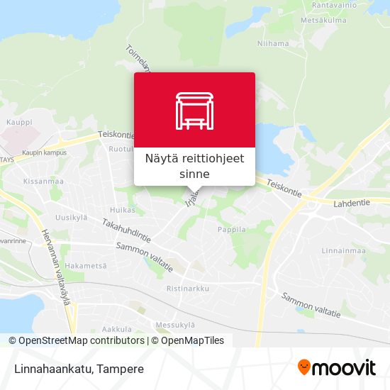 Linnahaankatu kartta