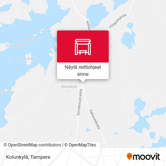 Kolunkylä kartta