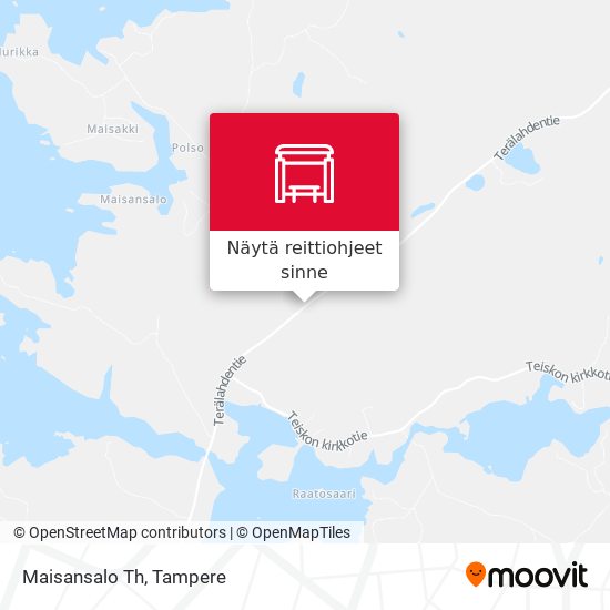 Kuinka päästä kohteeseen Maisansalo Th paikassa Tampere kulkuvälineellä  Bussi?