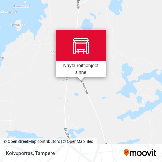 Koivuporras kartta