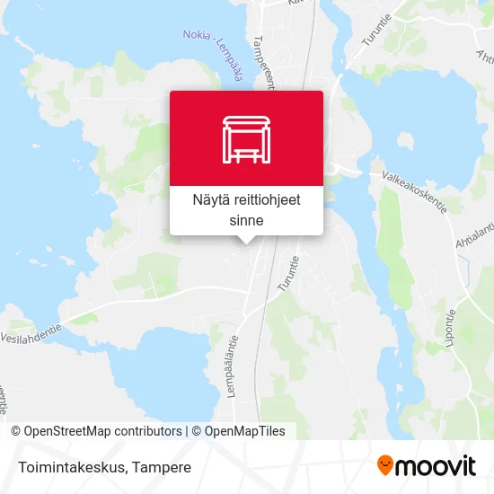 Toimintakeskus kartta