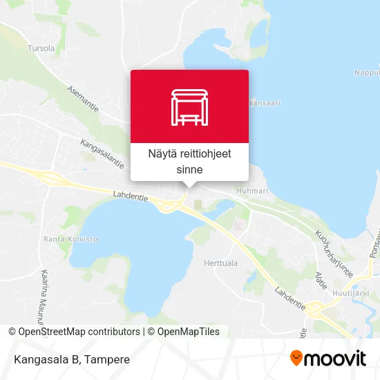 Kangasala B kartta