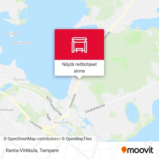 Ranta-Virkkula kartta