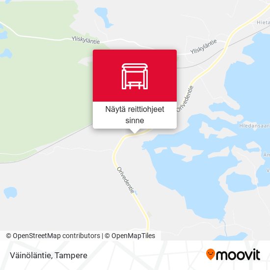 Väinöläntie kartta