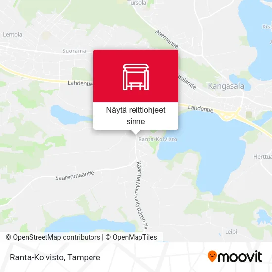 Ranta-Koivisto kartta