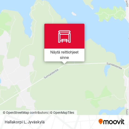 Hallakorpi L kartta