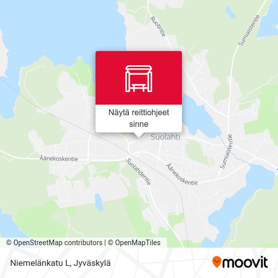 Niemelänkatu L kartta