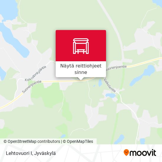 Lehtovuori I kartta