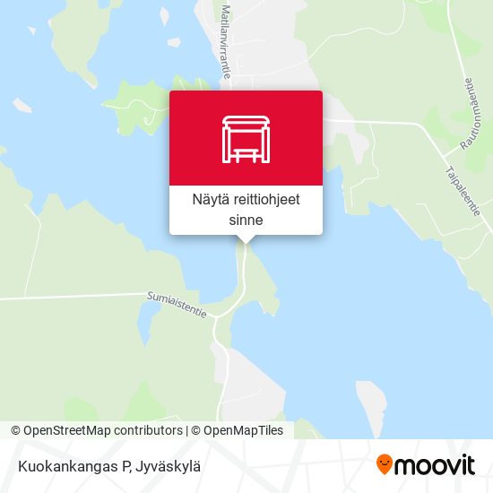 Kuokankangas P kartta