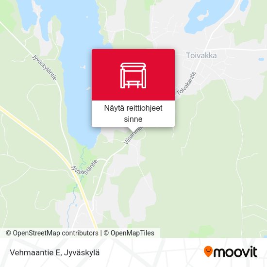 Vehmaantie E kartta