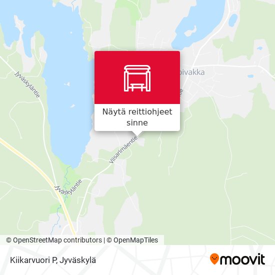 Kiikarvuori P kartta