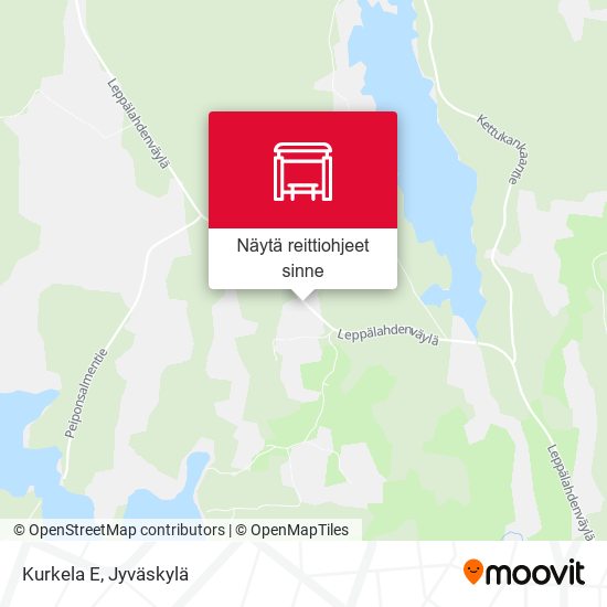 Kurkela E kartta