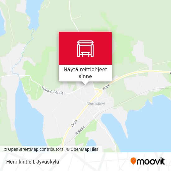 Henrikintie I kartta