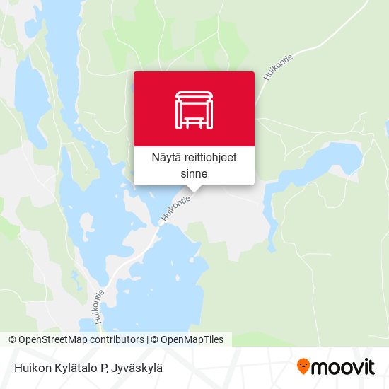 Huikon Kylätalo P kartta