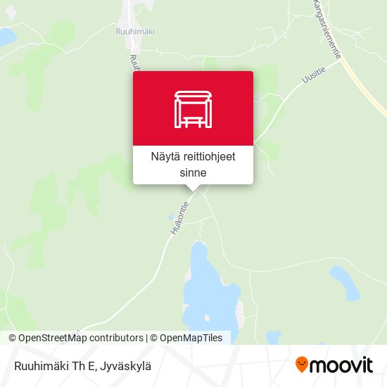 Ruuhimäki Th E kartta