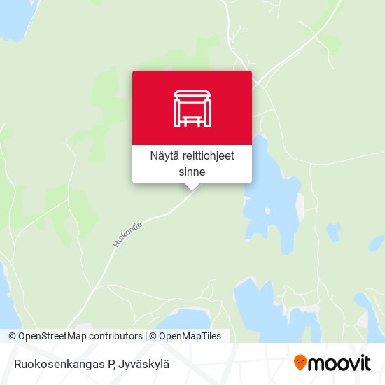 Ruokosenkangas P kartta