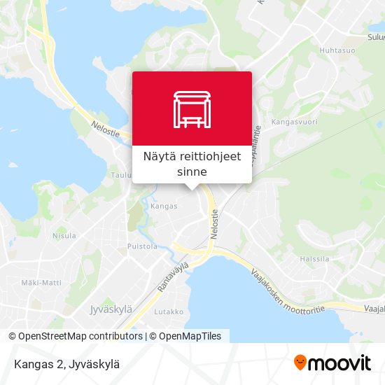 Kangas 2 kartta
