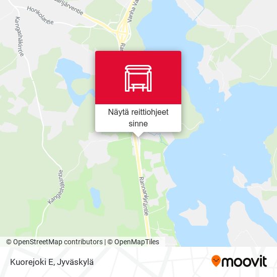 Kuorejoki E kartta