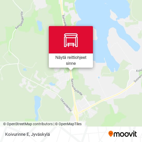 Koivurinne E kartta
