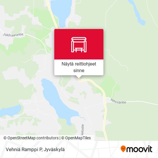 Vehniä Ramppi P kartta