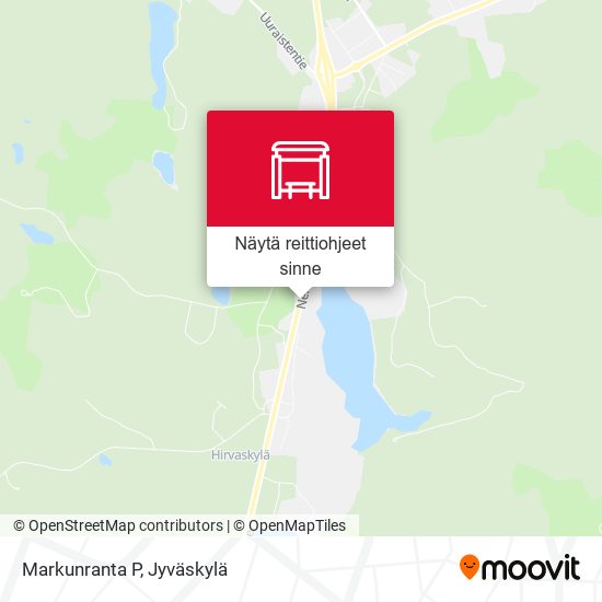 Markunranta P kartta