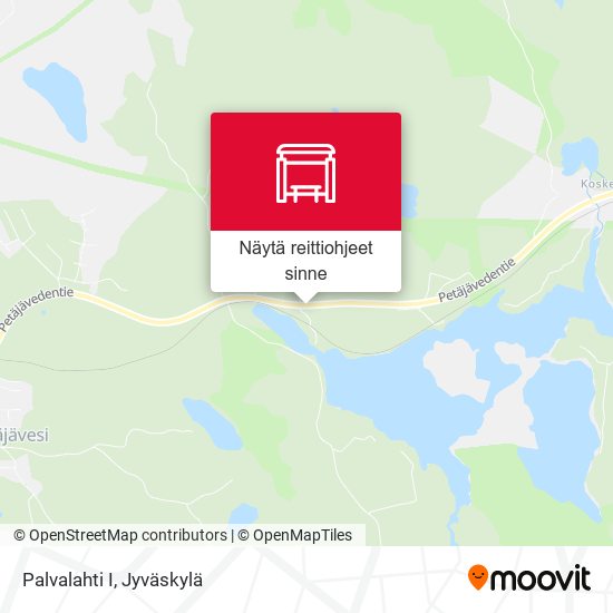 Palvalahti I kartta
