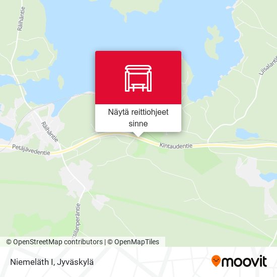 Niemeläth I kartta