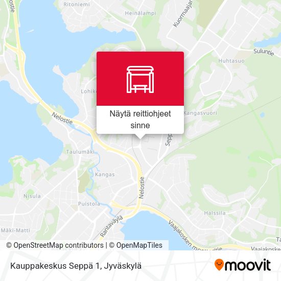 Kauppakeskus Seppä 1 kartta