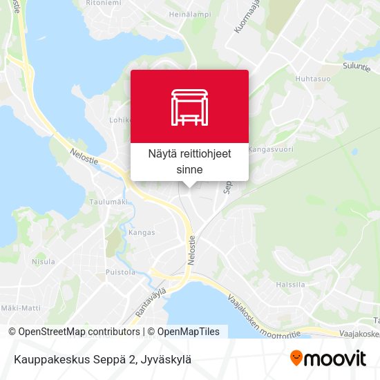 Kauppakeskus Seppä 2 kartta